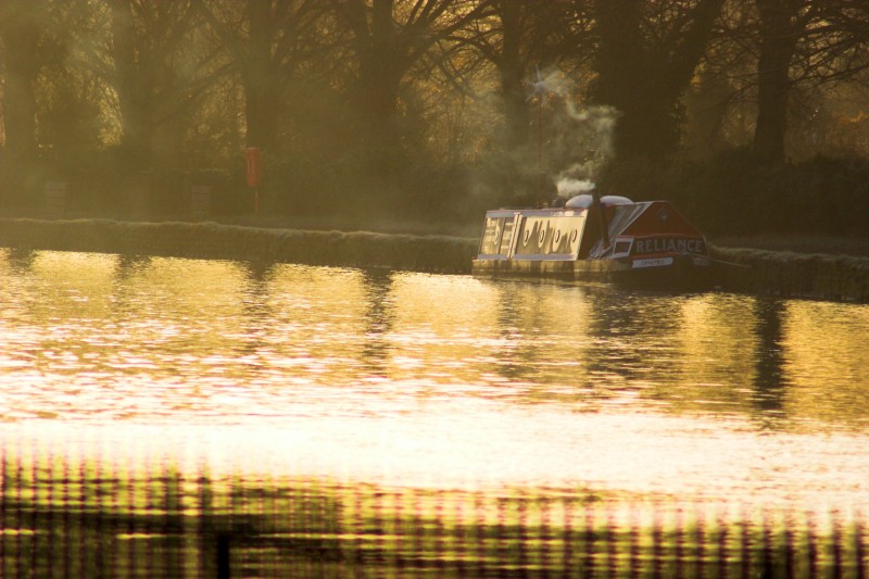 Narrow Boat - Landscape - Click to go back