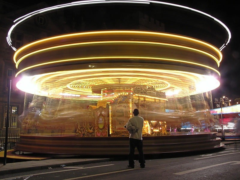 The Merry-go-round - Click to go back